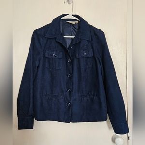 Studio works button down jacket/ blazer size 6 petite